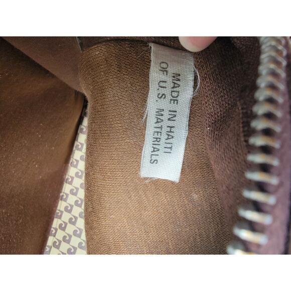 Vtg 60's Pierre Cardin MOD Monogram Signature Logo Carry On Over Night Bag Tote - Picture 8 of 10